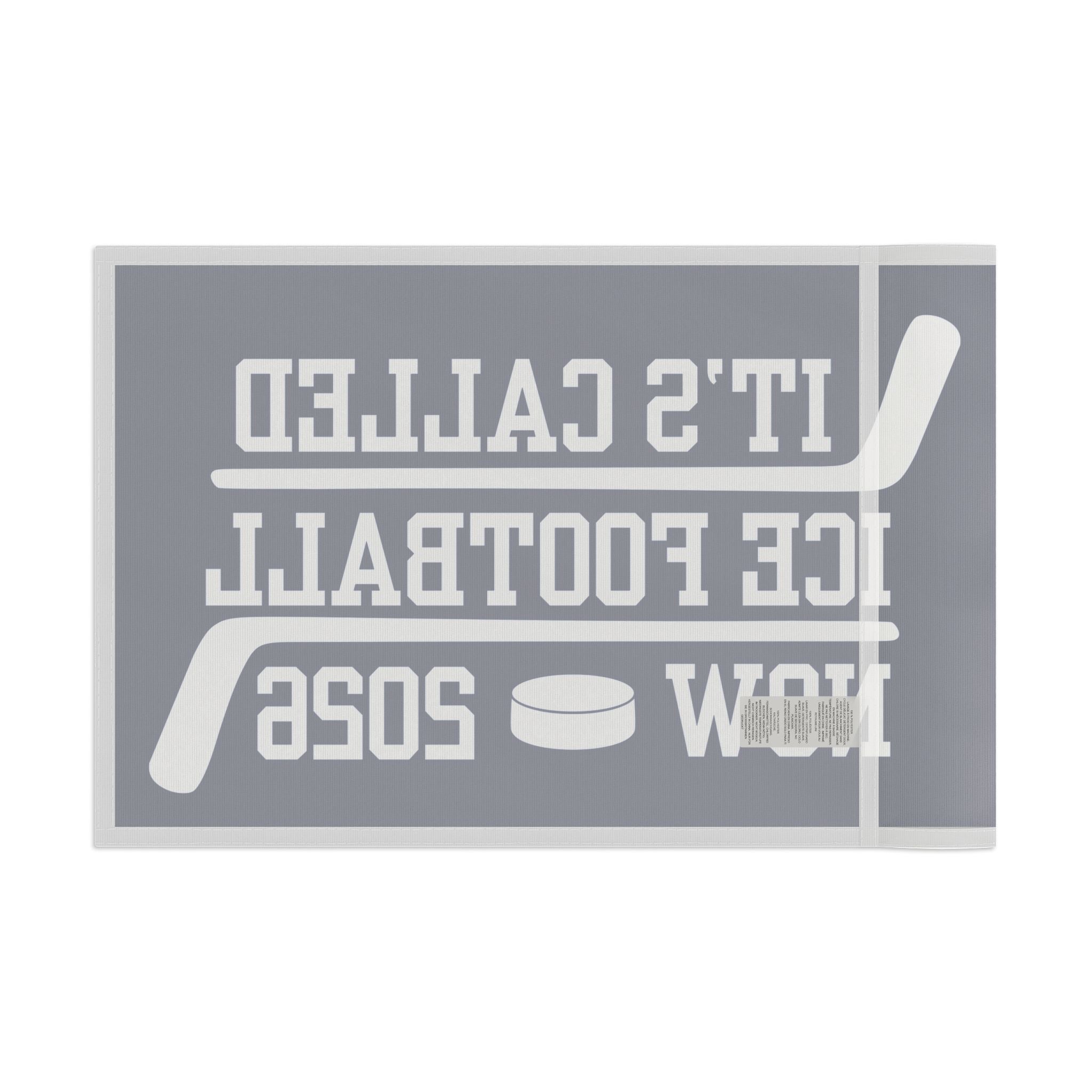 It’s Called Ice Football Now – US Hockey Edition Flag