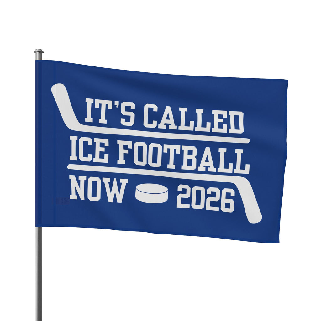 It’s Called Ice Football Now – US Hockey Edition Flag