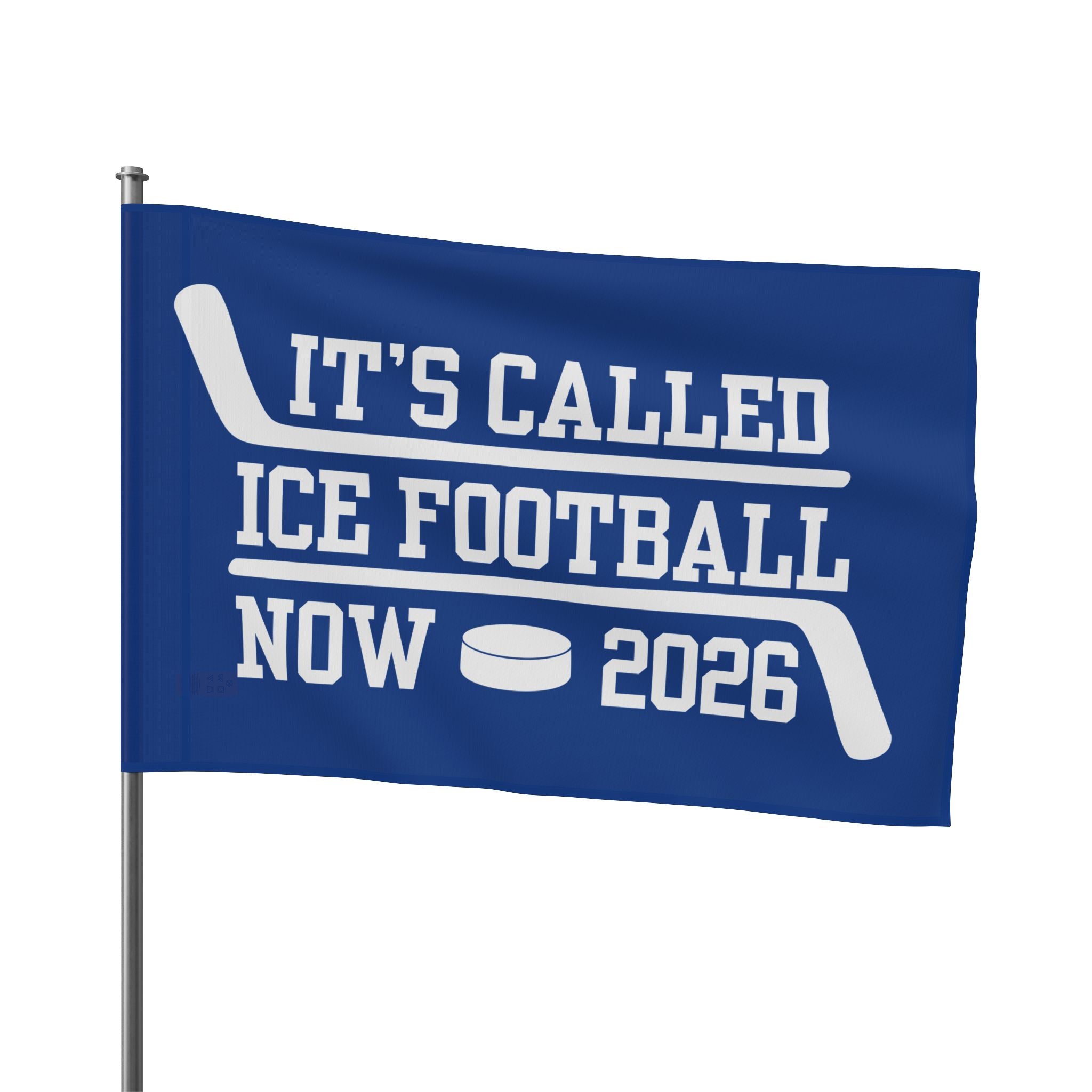 It’s Called Ice Football Now – US Hockey Edition Flag