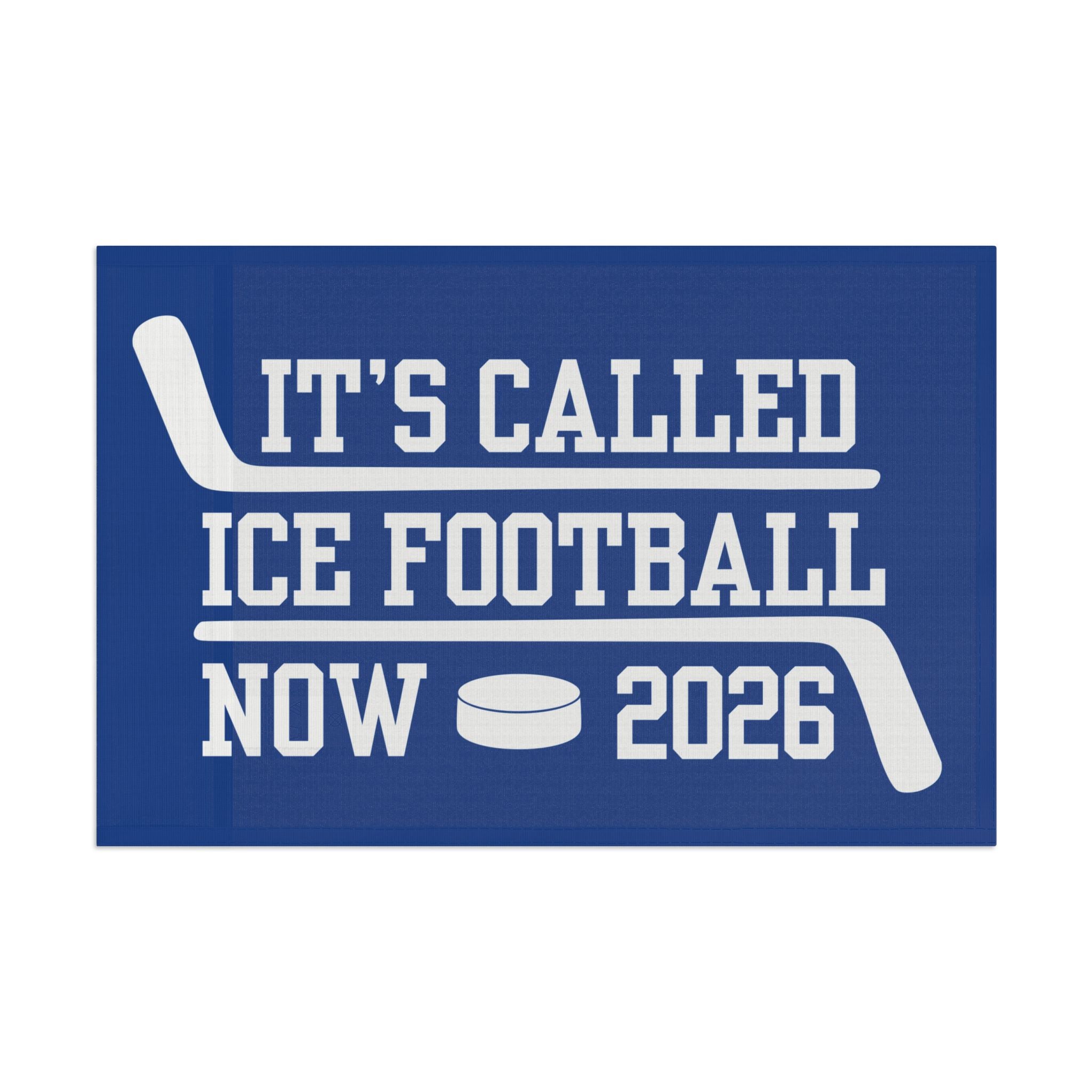 It’s Called Ice Football Now – US Hockey Edition Flag