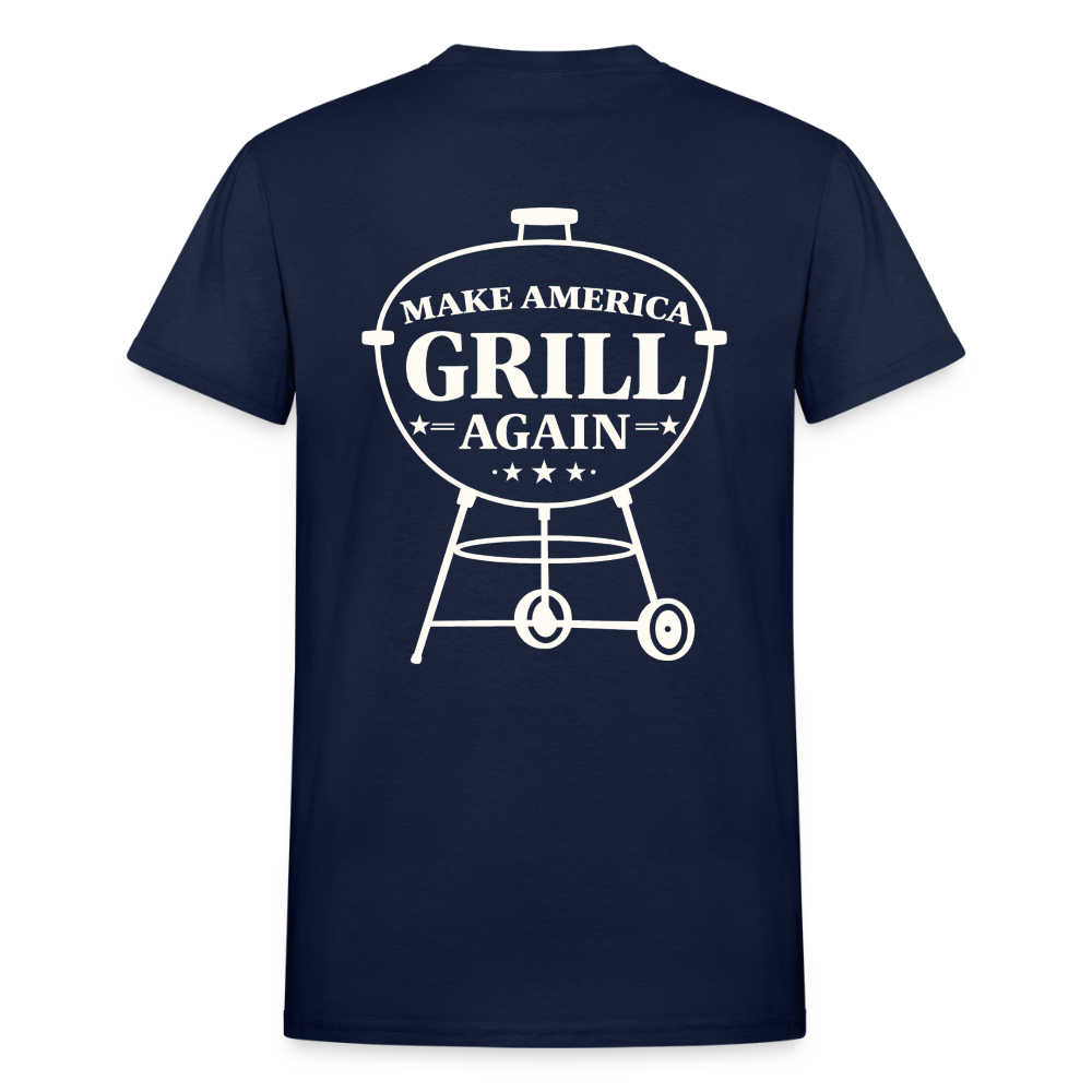 Make America Grill Again T-Shirt - navy