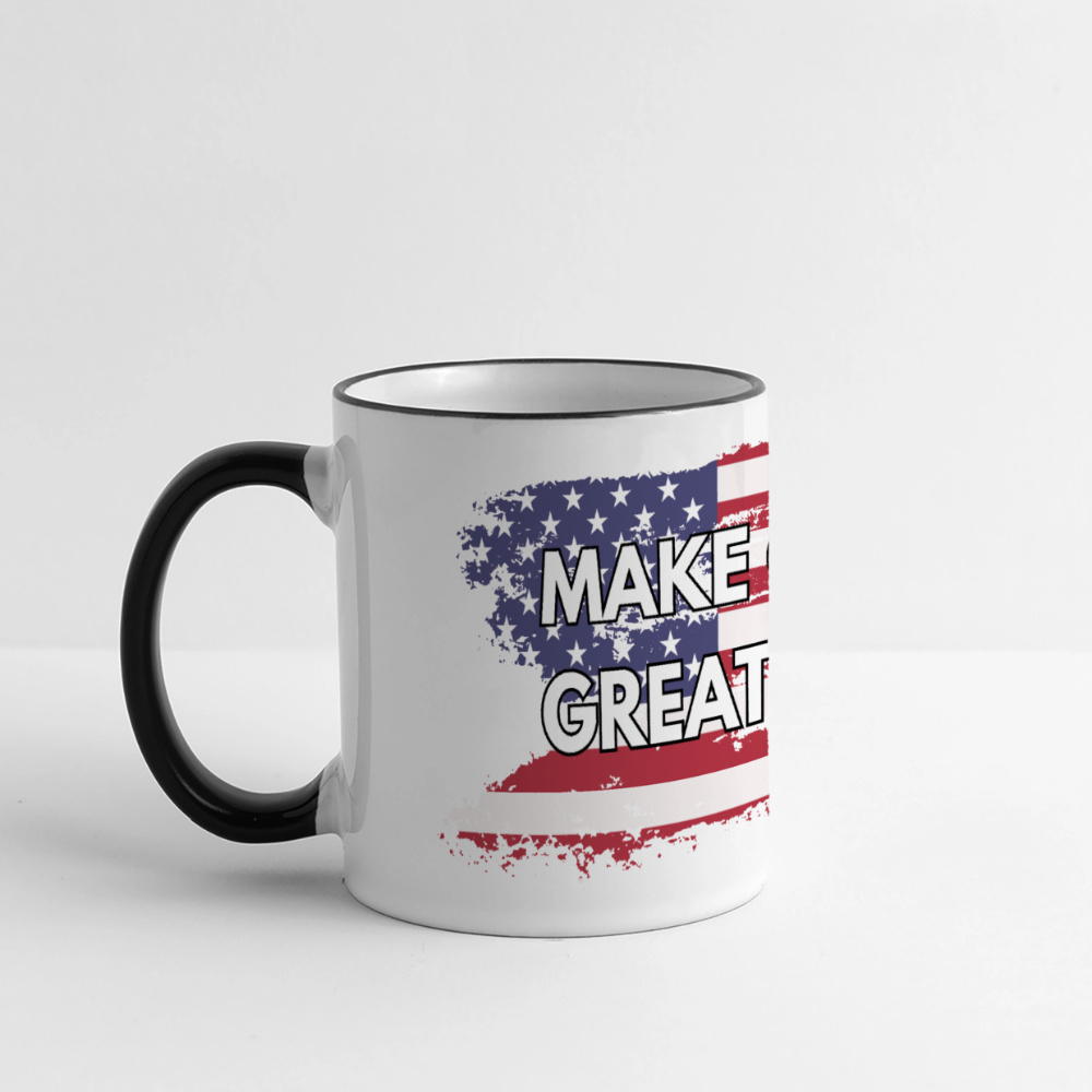 Make Coffee Great Again Mug - white/black