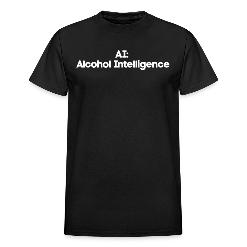 AI: Alcohol Intelligence Tee - black