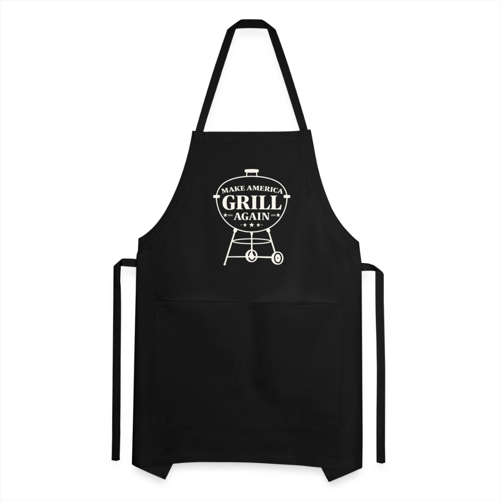 Make America Grill Again Apron - black