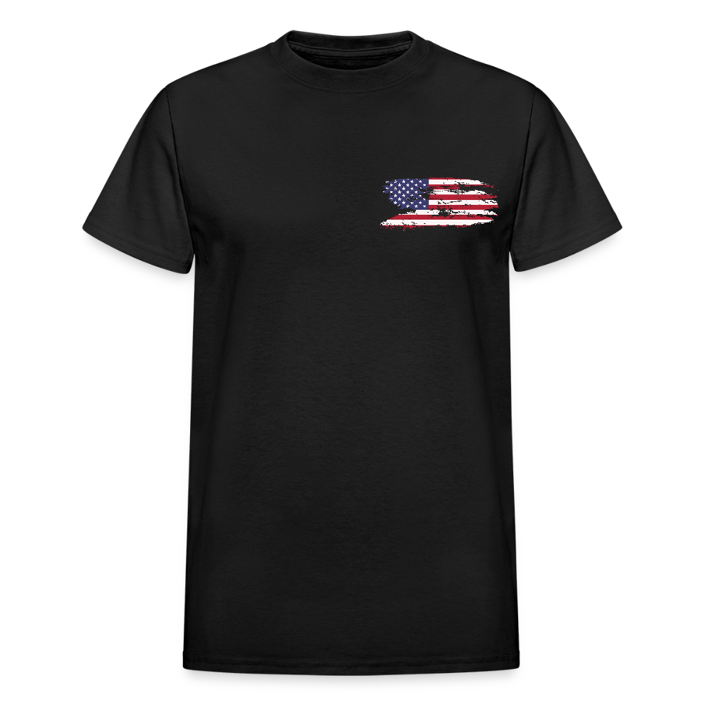 250 Years Still Here Tee – 13 Stripe Back Design - black