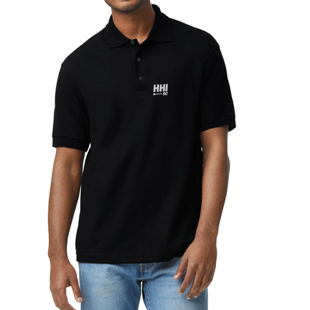 HHI SC Golf Tee Polo (Unisex) - black