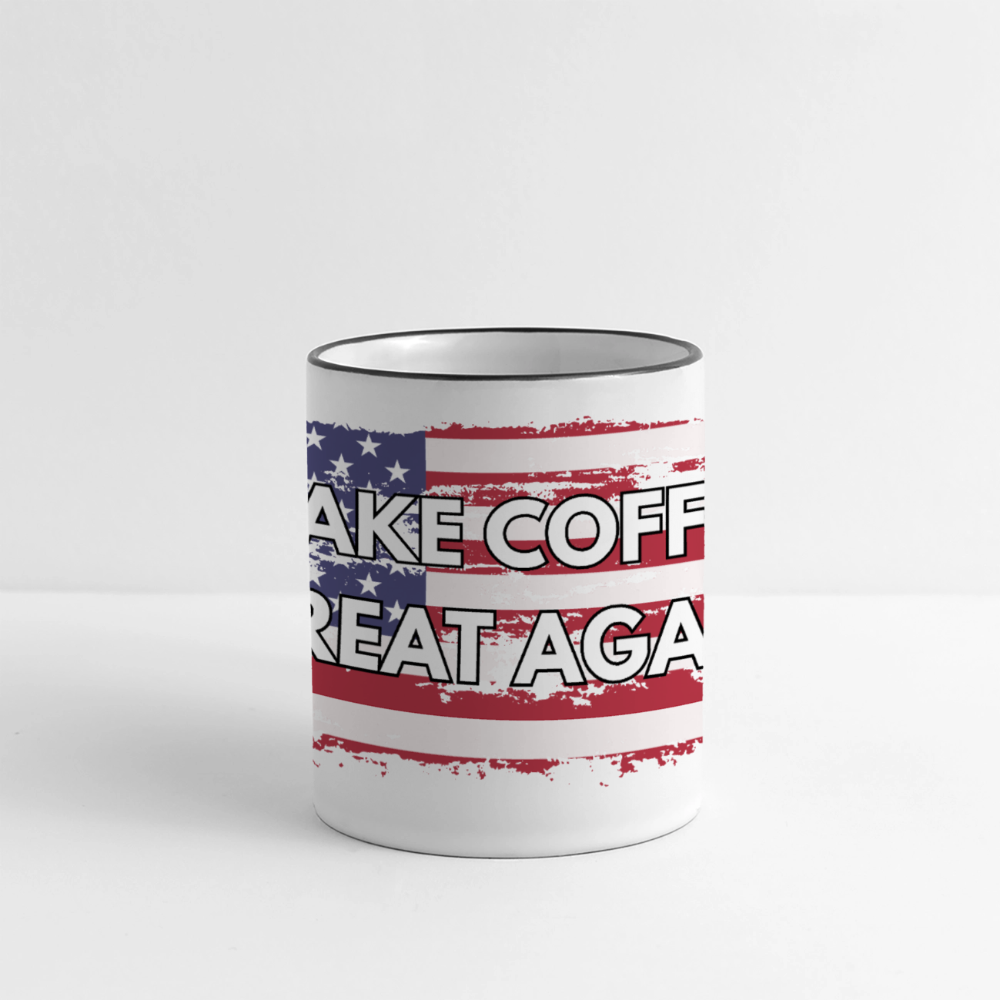 Make Coffee Great Again Mug - white/black