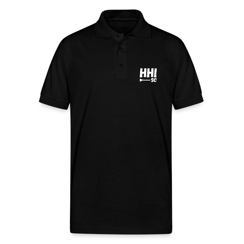 HHI SC Golf Tee Polo (Unisex) - black