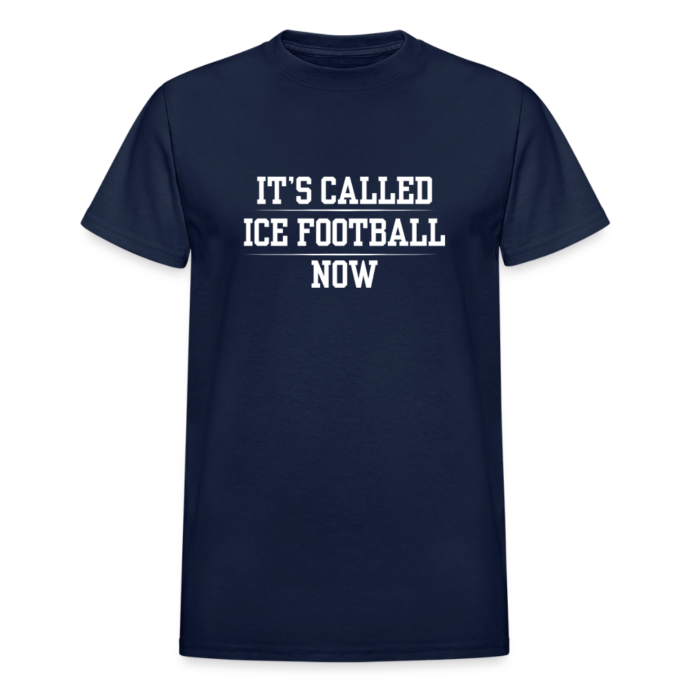 Its called ICE FOOTBALL now tshirt - navy