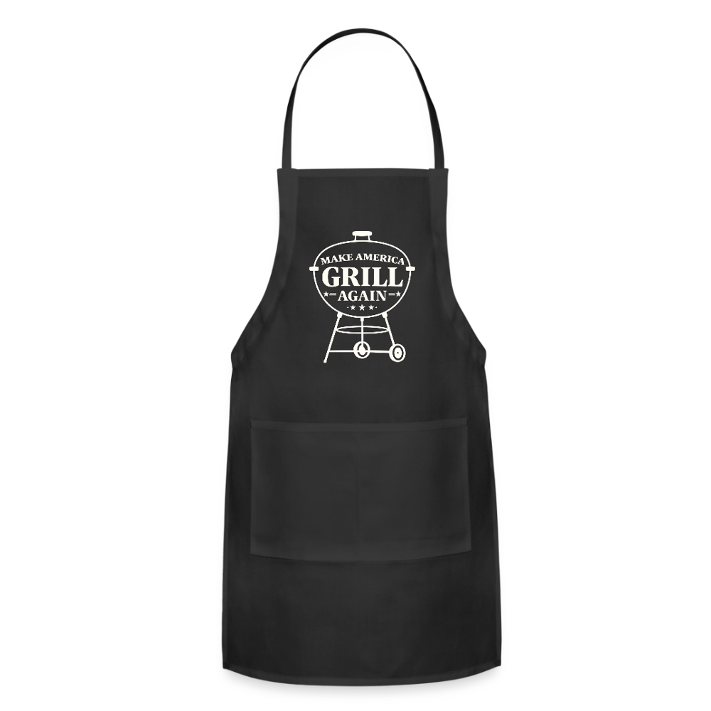 Make America Grill Again Apron - black