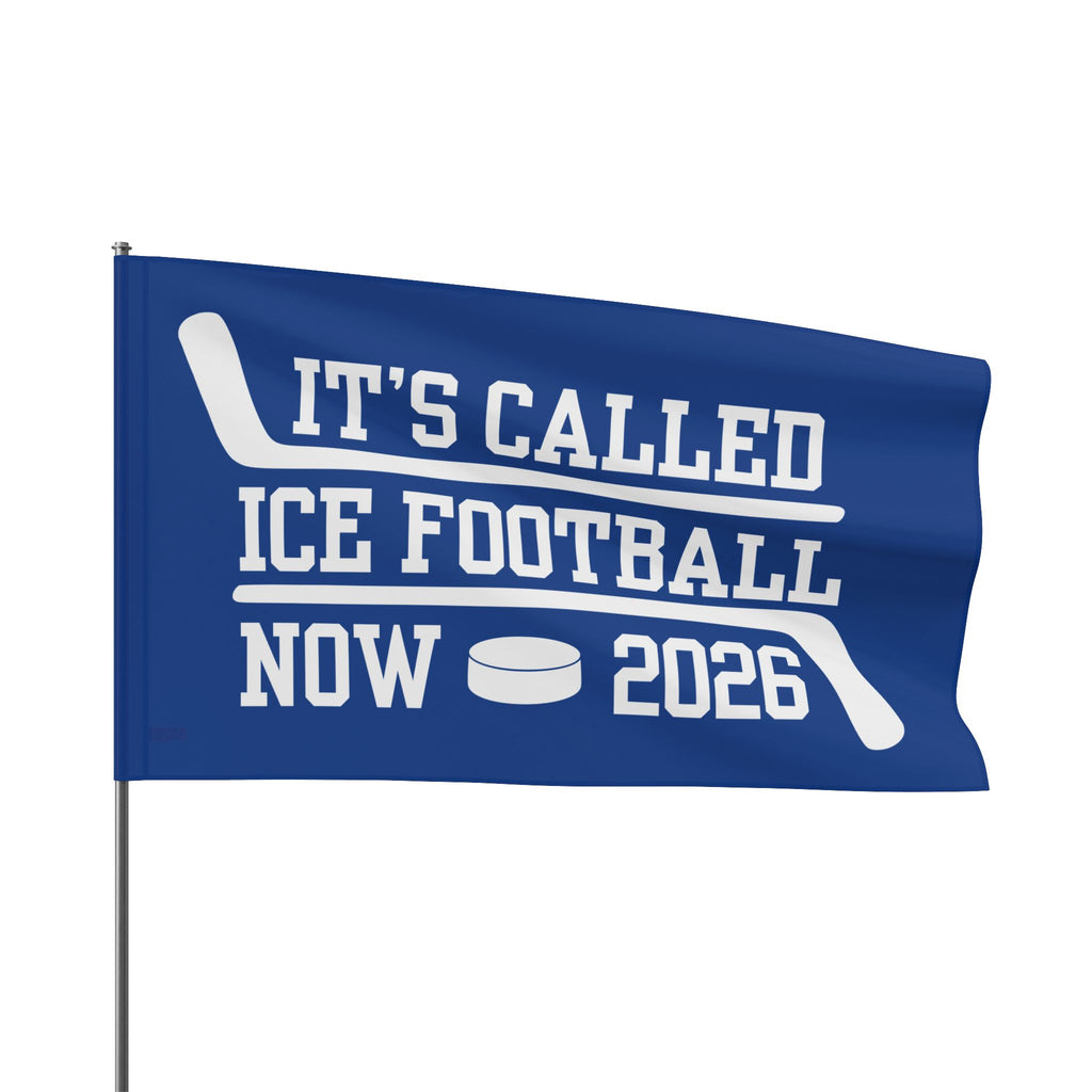 It’s Called Ice Football Now – US Hockey Edition Flag
