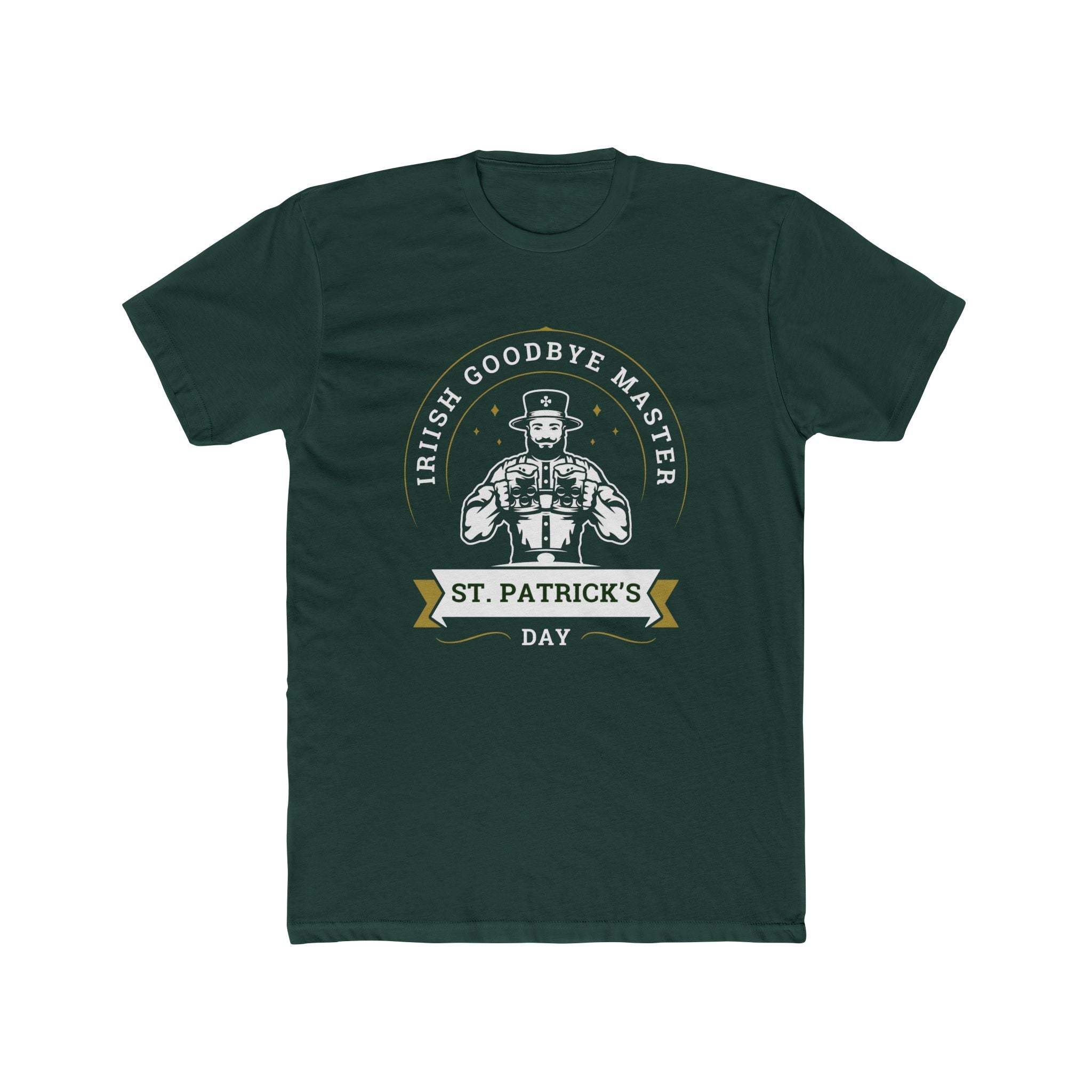 St. Patrick's Day Irish Goodbye Tee — Vintage Leprechaun Graphic Shirt