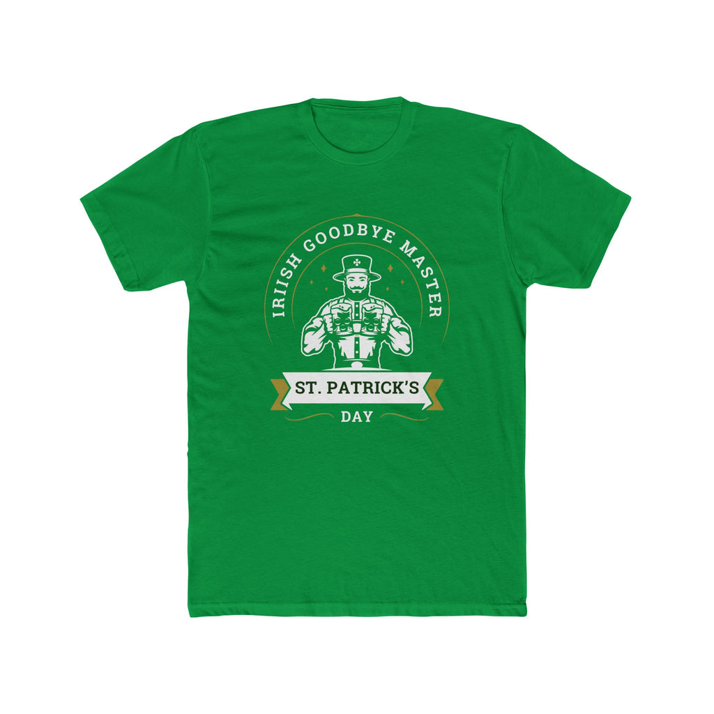 St. Patrick's Day Irish Goodbye Tee — Vintage Leprechaun Graphic Shirt