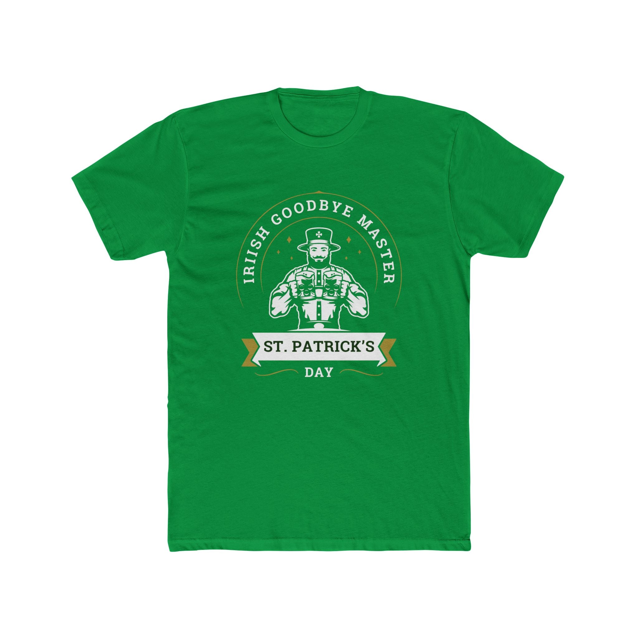 St. Patrick's Day Irish Goodbye Tee — Vintage Leprechaun Graphic Shirt