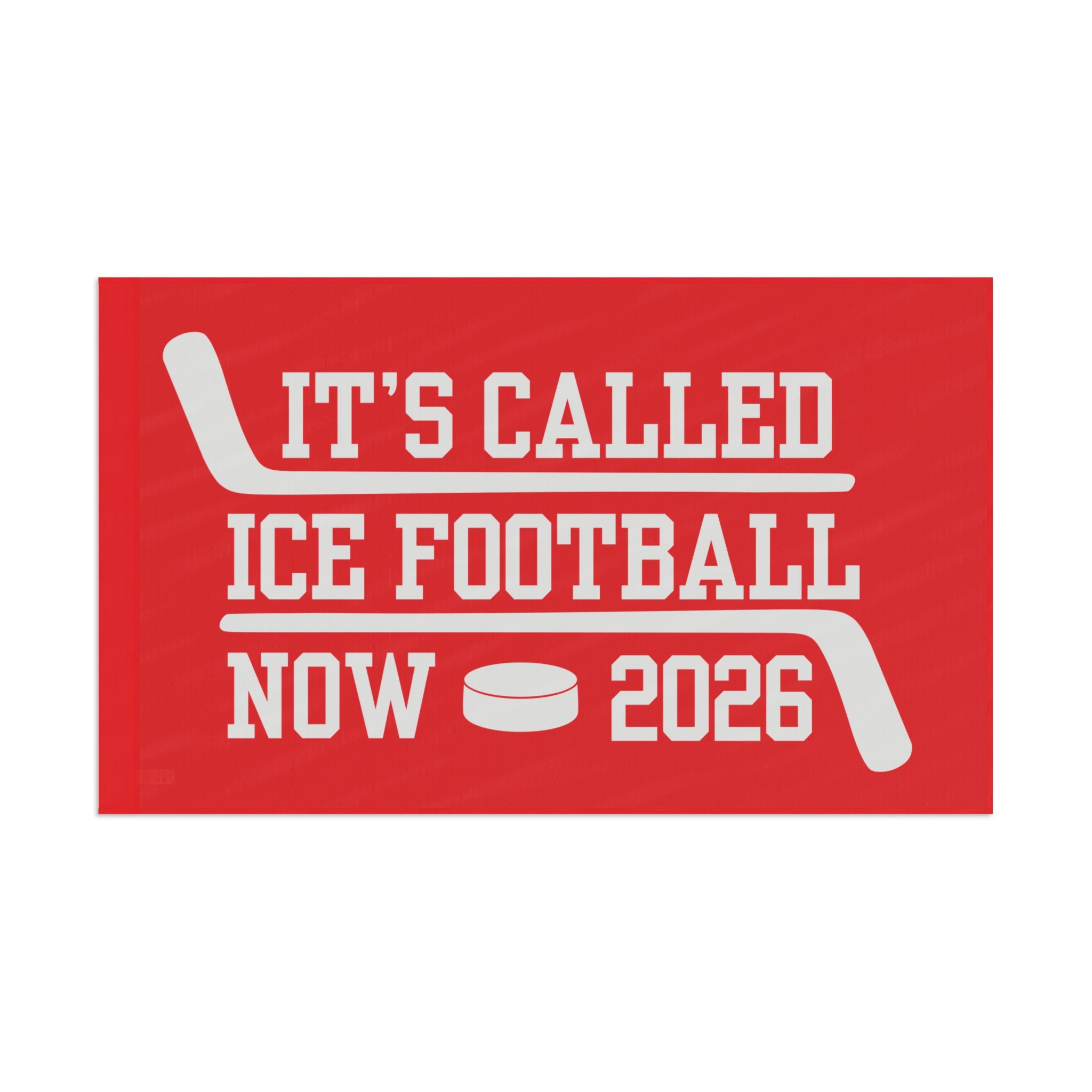 It’s Called Ice Football Now – US Hockey Edition Flag