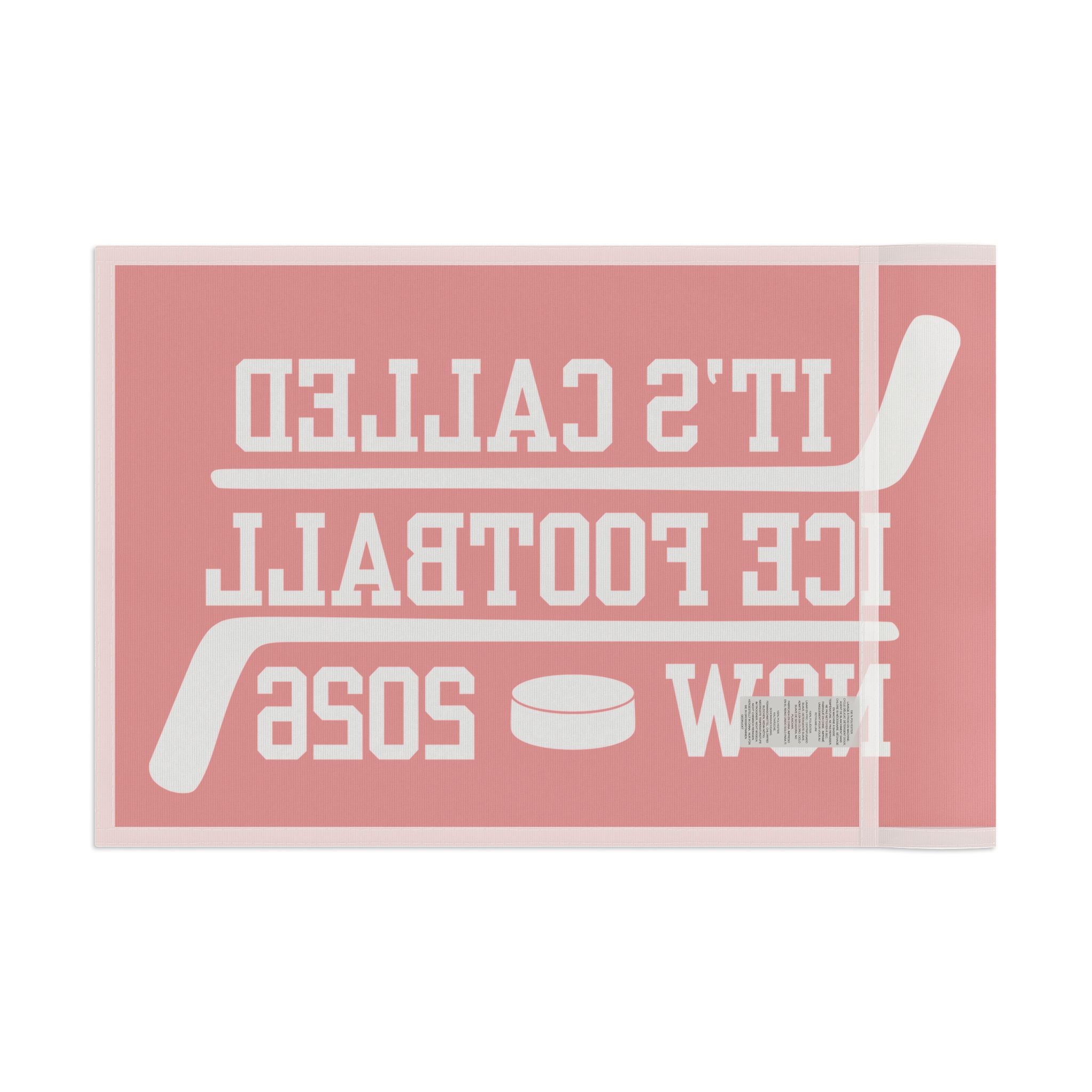 It’s Called Ice Football Now – US Hockey Edition Flag