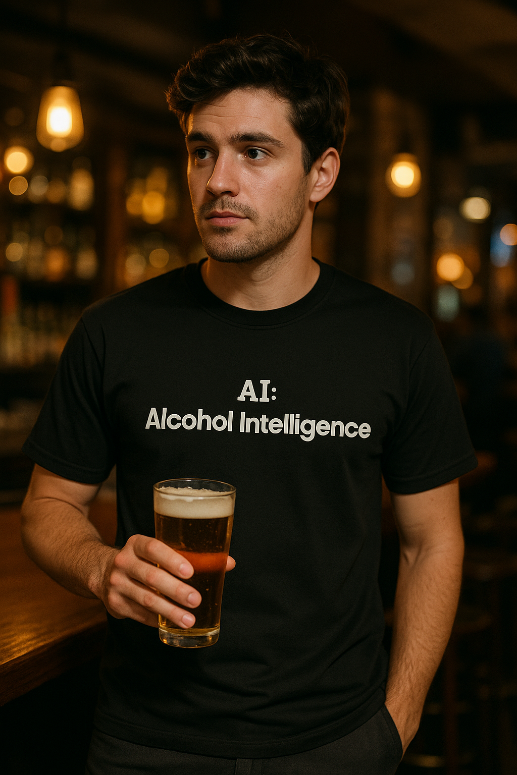 AI: Alcohol Intelligence Tee