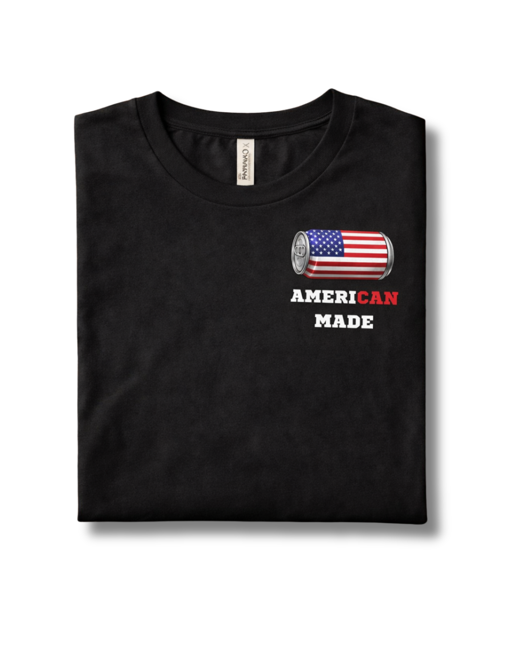 American Made Flag Can Tshirt - America's 250th Anniversary